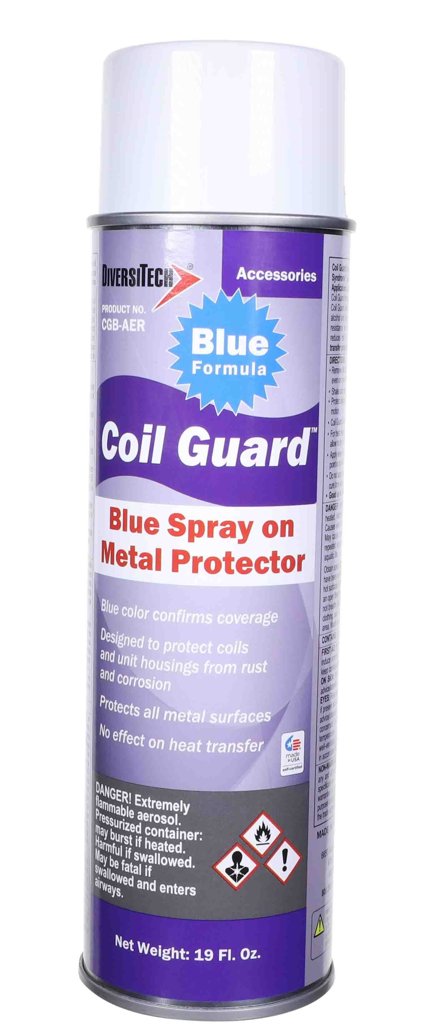 CGB-AER COIL GUARD PROTCTANT 20 OZ. BLUE - Coil Cleaners